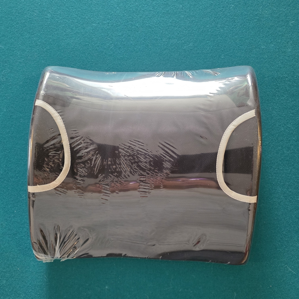 Black and White Lumbar Support Cushion